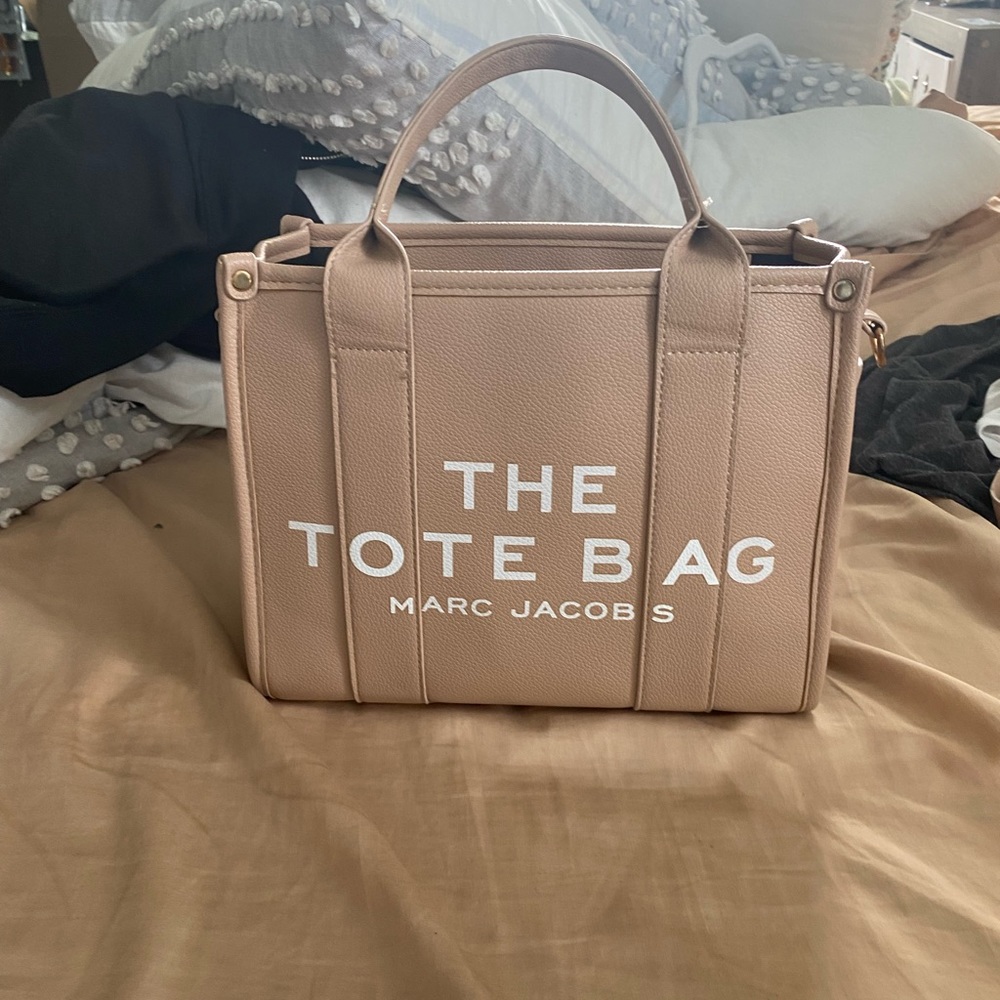Marc Jacobs Mini Tote in Tan